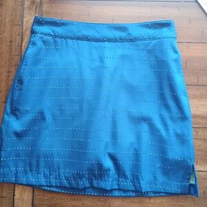 Lady Hagen Women's Size 0 Golf Skort Skirt Cobalt‎ Blue Waist 26" Length 16"